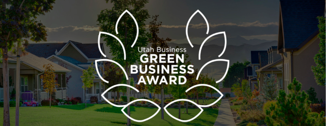 Ivory Homes Awarded for 30000 Tree Initiative by Utah Business Magazine
